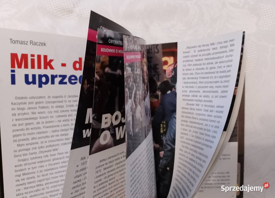 Film na DVD video OBYWATEL MILK książka dramat Oborniki