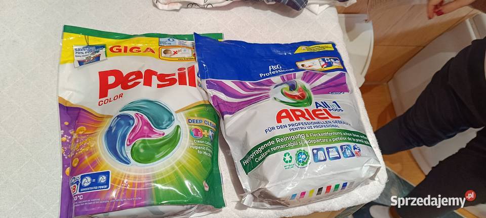 Kapsułki piorące Persil 78 i Ariel 60 sprzedam