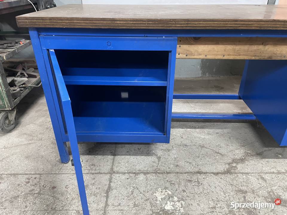 Stół warsztatowy metalowy 200x70x85