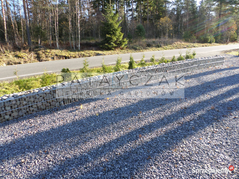 Słupek gabionowy 200x40x40 komplet cynk ogniowy Szczecin sprzedam