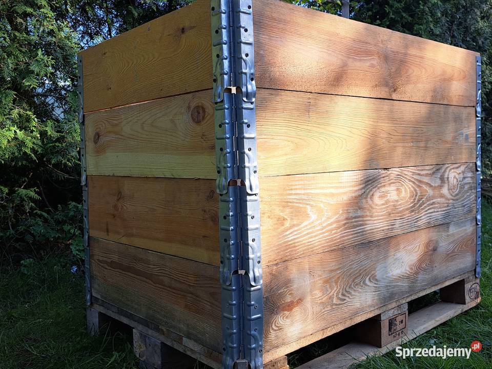 Skrzyniopaleta skrzynia drewniana z nadstawek Magazynowanie mazowieckie Radom