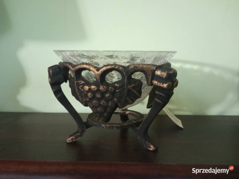 Cukiernica mosiężno szklana Gdańsk