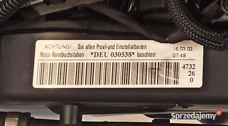 AUDI A4 A5 SILNIK DEU 20 TDI kompletny dolnośląskie