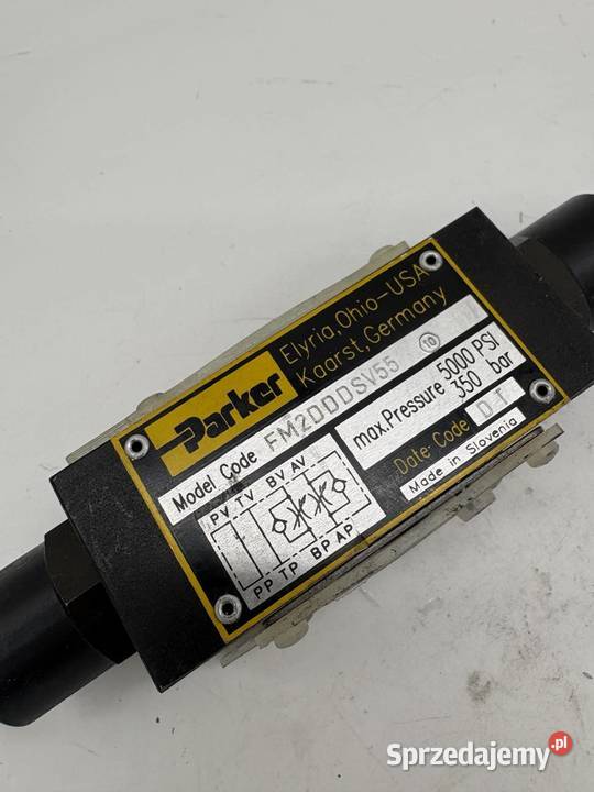 Parker FM2DDDSV55 Zawór hydrauliczny