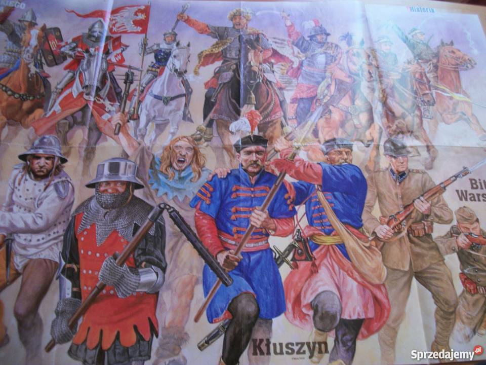 DWUSTRONNY PLAKAT GRUNWALD SUKCESY POLSKIEGO