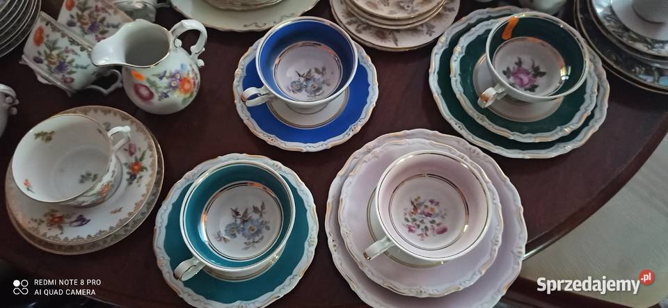 Filiżanka z talerzykiem deserowym Eisenberg Z pomorskie Gdańsk sprzedam