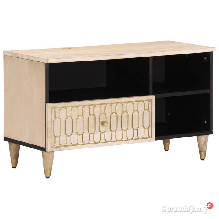 Szafka pod telewizor 80x33x46 lite drewno mango Warszawa