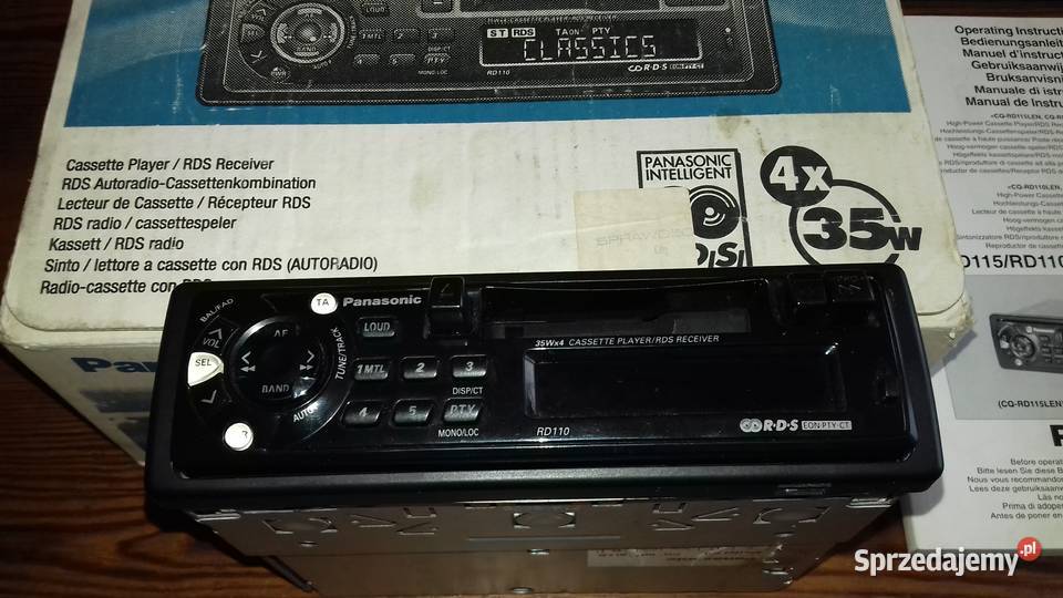 Radio samochodowe Panasonic CQRD110LEN śląskie Bytom
