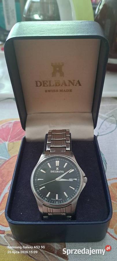Zegarek męski model Delbana Ancona model Pyrzyce