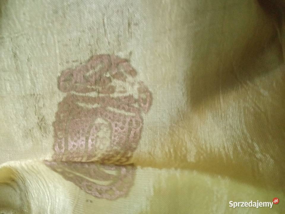 Przepiękny szal w kolorze miodowo złotym pomorskie Gdańsk