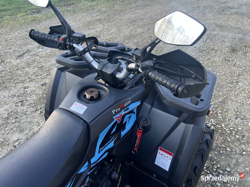 Quad Fourcraft 250 duży nowy z pługiem do śniegu Oświęcim