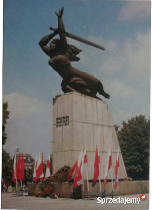 Warszawa na pocztówce z lat siedemdziesiątych Pozostałe Pruszków