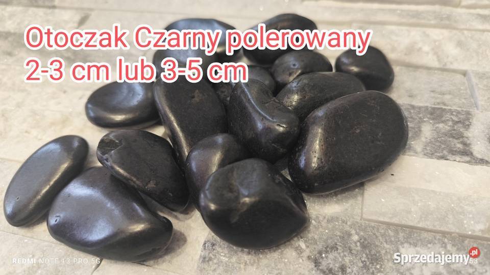 Otoczak Czarny polerowany 23 35 sprzedam