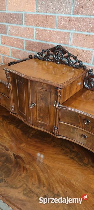 Piękne biurko sekretarzyk Ludwik Filip antyk Łagów sprzedam