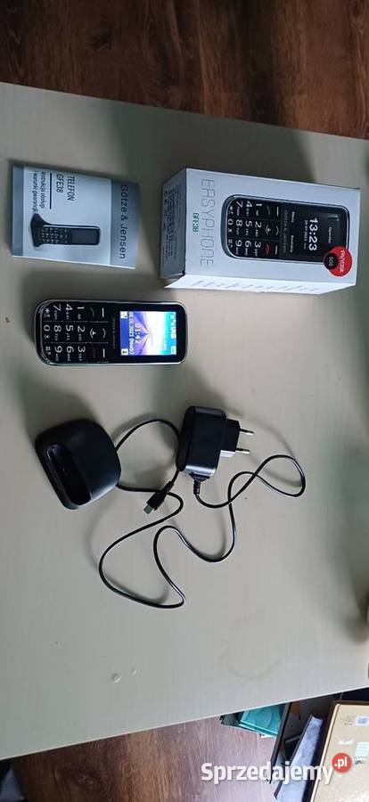 Telefon GTZE JENSEN GFE38 Czarny Telefony bezprzewodowe podkarpackie Rzeszów