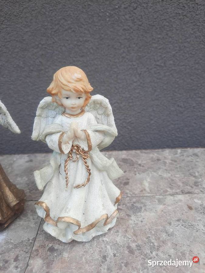 3x Figurka aniołek kompozyt 14 Tczew