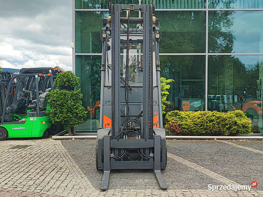 Wózek widłowy Linde H30T02 duplex 435 m LPG 3 t małopolskie Kęty