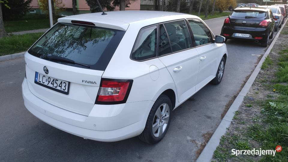 Skoda Fabia Kombi 2017 14 TDI 1422cm3 sprzedam