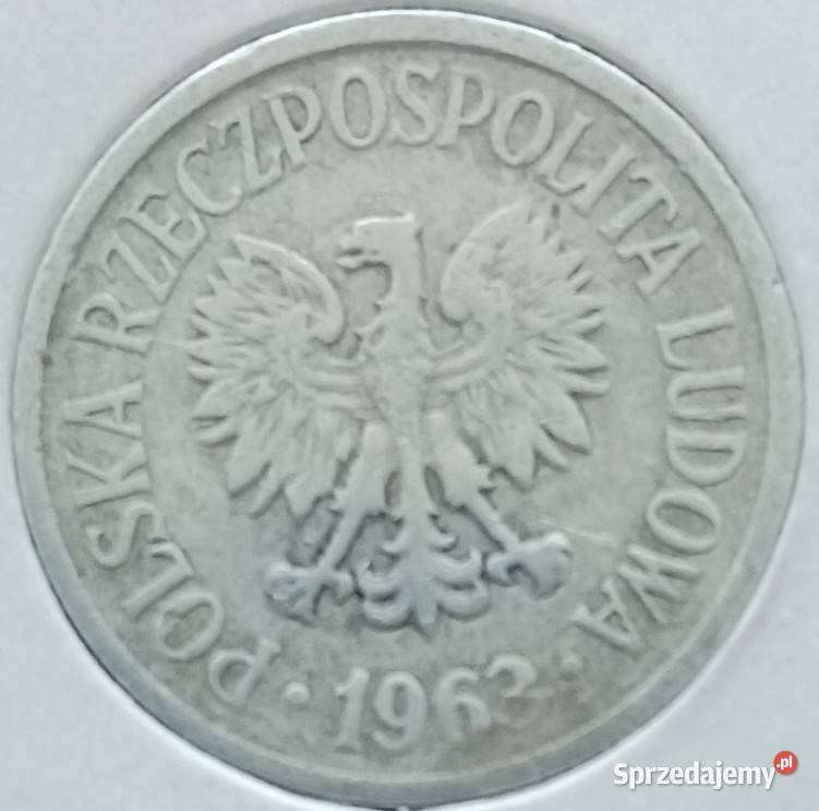 20 Groszy 1963 r PRL 2 rzadkość ładne Numizmatyka