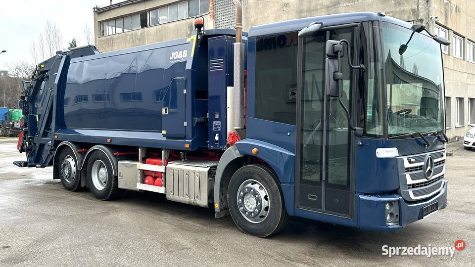 Mercedes Econic 2630 śmieciarka Euro 6 Joab nowy Nowiny