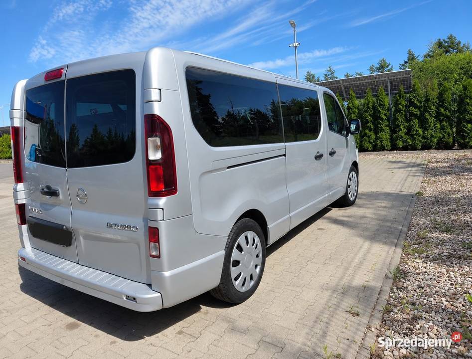 Sprzedam Opla Vivaro L2H1 klima Rok produkcji 2016 Śliwice