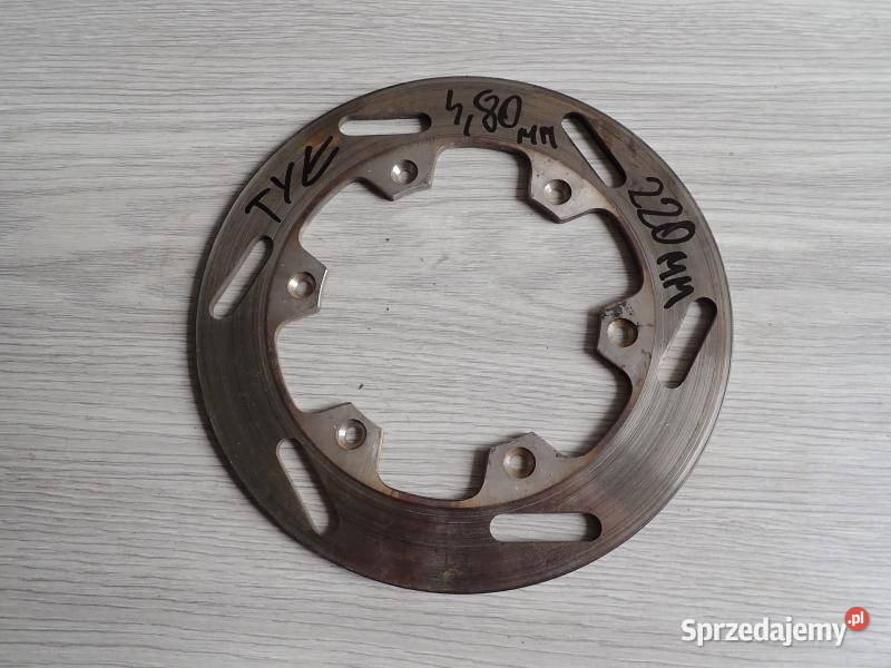 TARCZA HAMULCA TYŁ 220MM GRUBOŚĆ 48MM YAMAHA TTR Strzelce Krajeńskie
