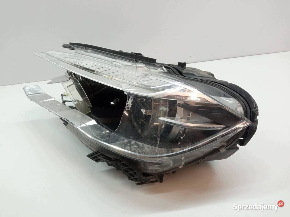 LAMPA PRZÓD LEWA EU FULL LED USZKODZONA 8738673 osobowe Lampy przednie sprzedam
