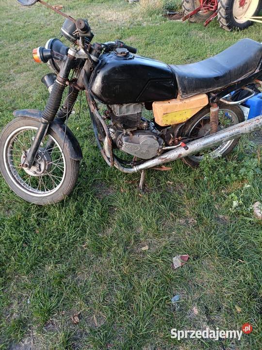 Jawa 350ts z dowodem rejestracyjnym Jawa Kaziopole