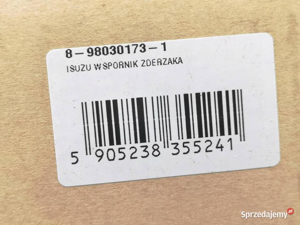 WSPORNIK ZDERZAKA LEWY PRZÓD ISUZU RODEO D 0515