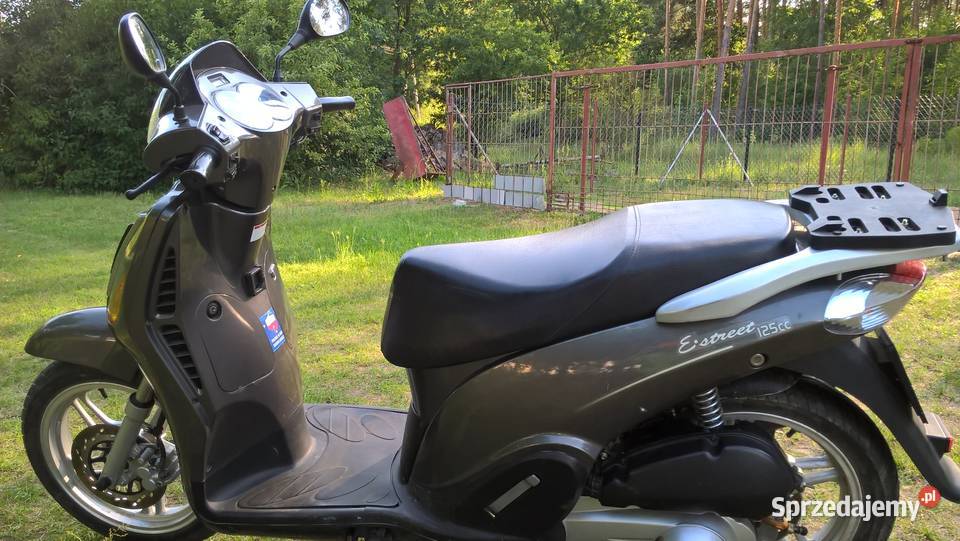 Skuter 125 CF MOTO ESTREET duży kufer