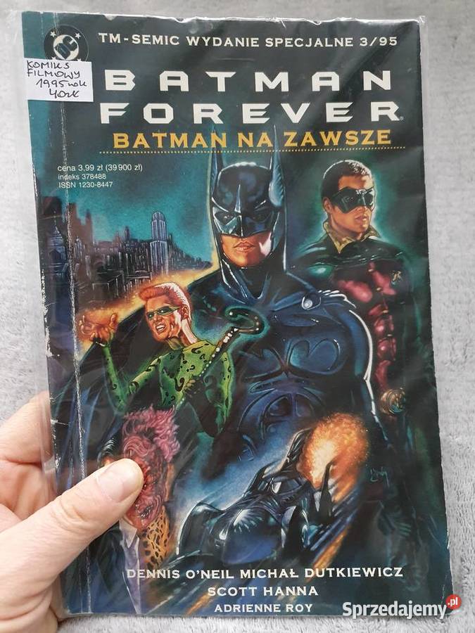 Batman Forever komiks filmowy TMSemic 1995 pomorskie Gdynia
