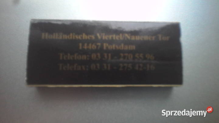 Zapałki 19 Wodzisław Śląski sprzedam