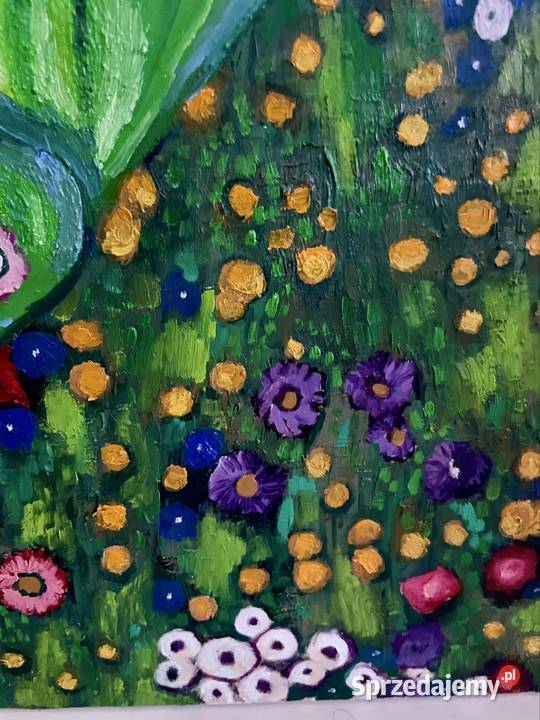 Obraz olejny na płótnie Słonecznik Łódź