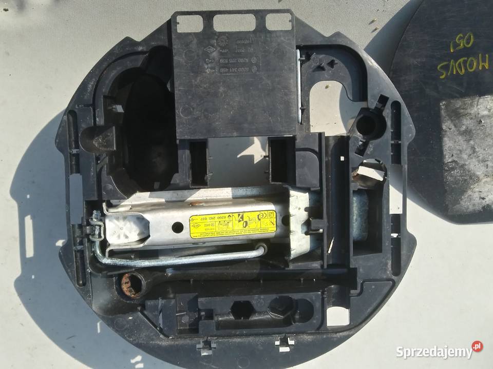 Renault Modus wkład koła lewarek klucz zestaw zachodniopomorskie Dębno
