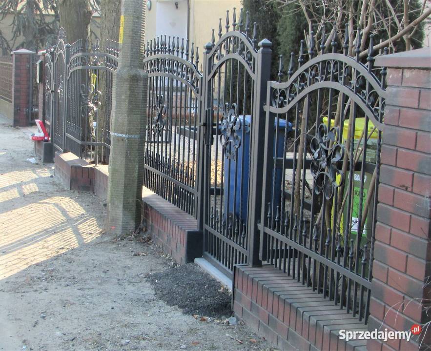 Ogrodzenia metalowe przesuwna Trzebnica