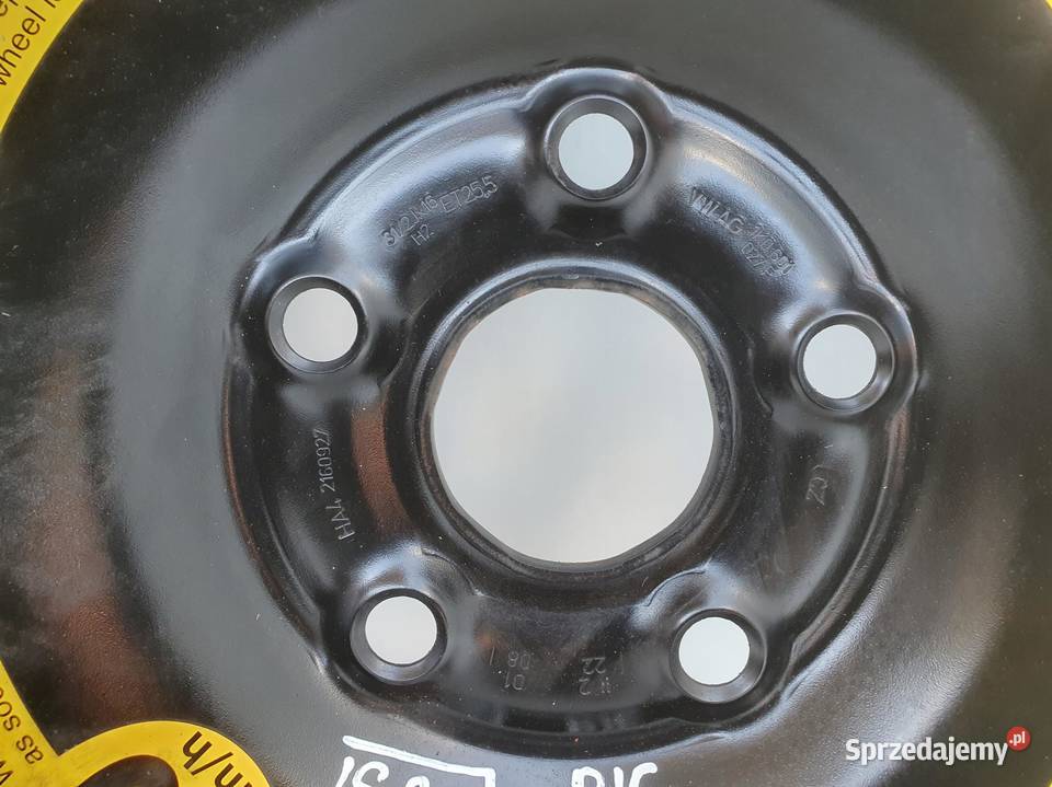 Audi Seat Vw Golf VI KOŁO DOJAZDOWE dojazdówka lubelskie Janów sprzedam