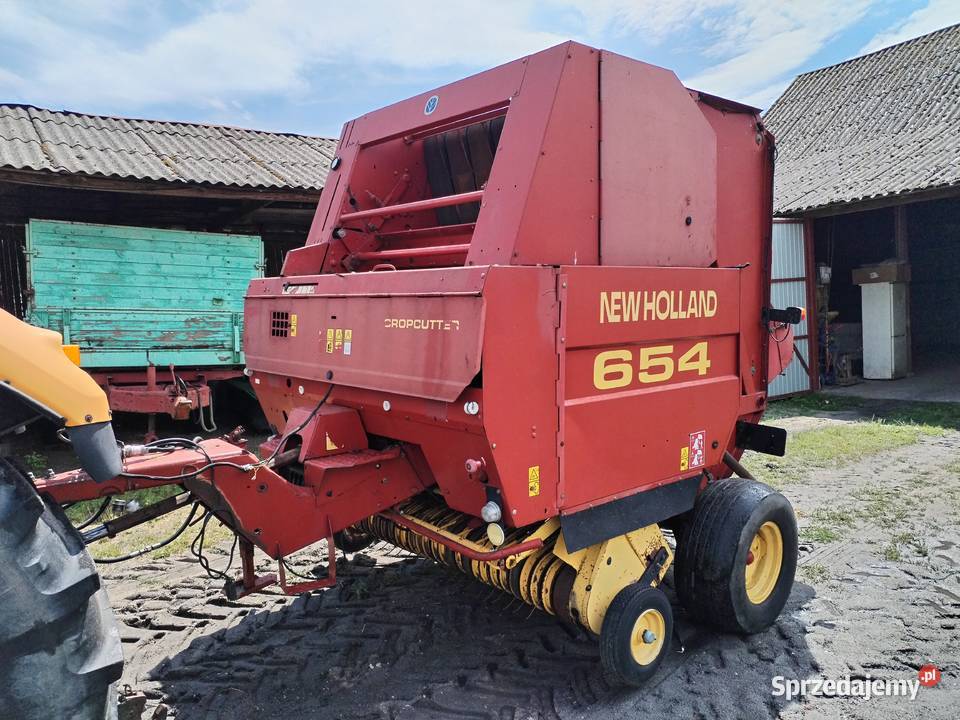 Prasa rolujaca holland 654 cropcutter