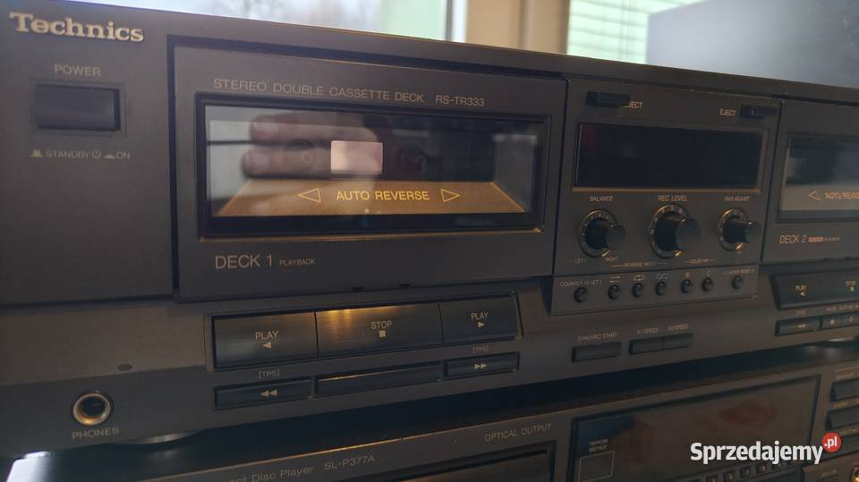 Technics RS TR 333 Deck kasetowy sprawnyzadbany śląskie Sosnowiec