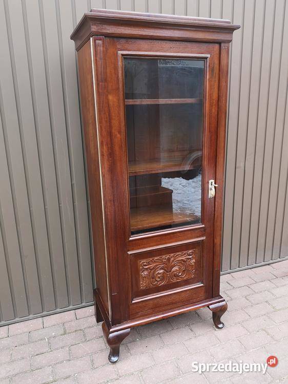 Biblioteka Słupek Witryna Stara Antyk Zgrabna Swarzędz