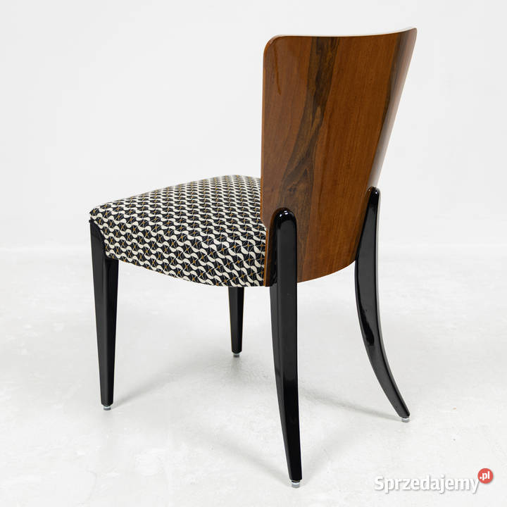Komplet 4 krzeseł H214 Halabala Krzesła Art Deco Łowęcin
