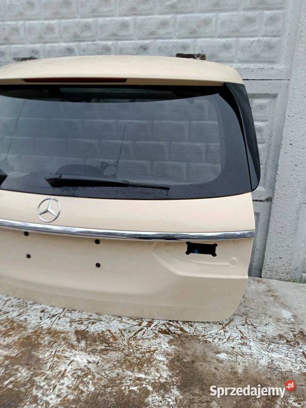KLAPA BAGAŻNIKA MERCEDES EKLASA W213 KOMBI 16 Klapy bagażnika wielkopolskie Rakoniewice