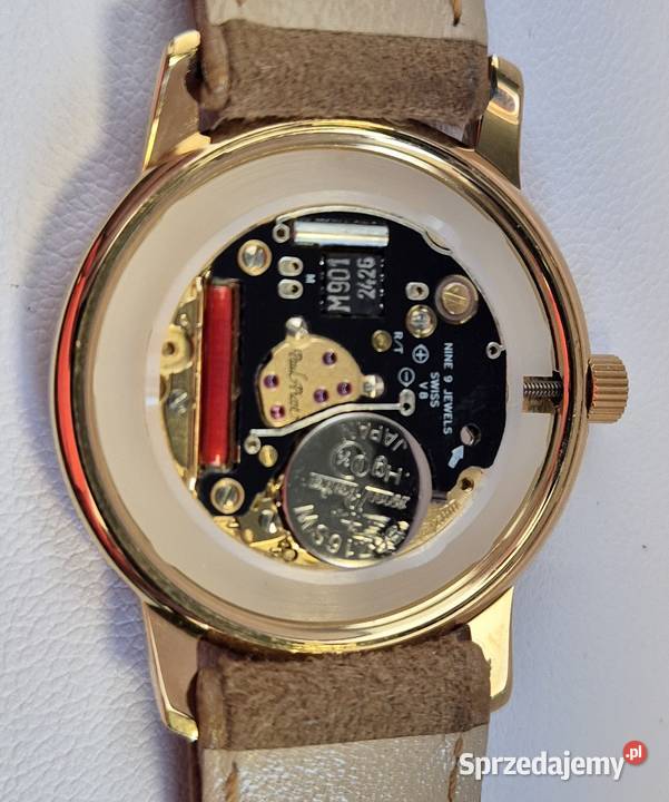 Paul Picot nieużwany szwajcarski zegarek damski Osie