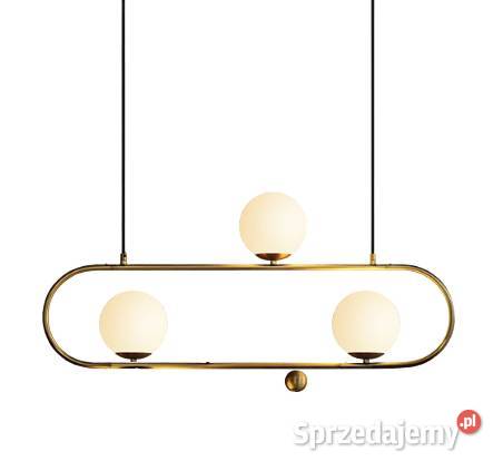 ŻYRANDOL NOWOCZESNY 3 PUNKTY 90 ART DECO ELIPSE Katowice