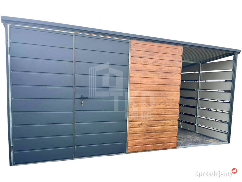 Schowek domek ogrodowy 3x3m wiata 15m Brama Konin sprzedam