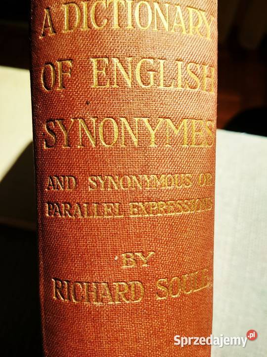 English synonimy cenne książki przedwojenne Warszawa