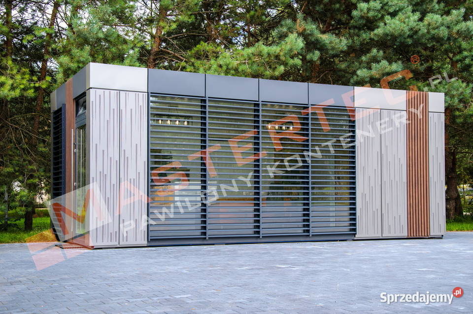 PAWILON HANDLOWY KONTENER BIUROWY mastertec Poznań sprzedam