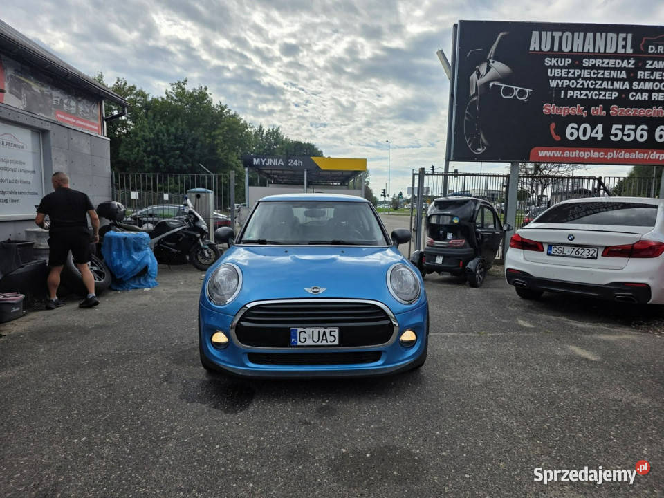 Mini ONE 12 Benzyna 102 Klimatyzacja Bluetooth niebieski Słupsk sprzedam