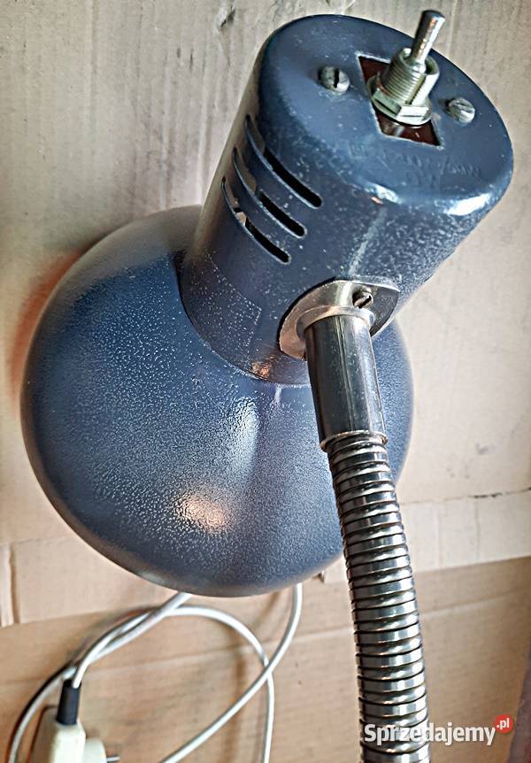 Lampa warsztatowa OW Polam z lat PRL Ostrów Wielkopolski sprzedam