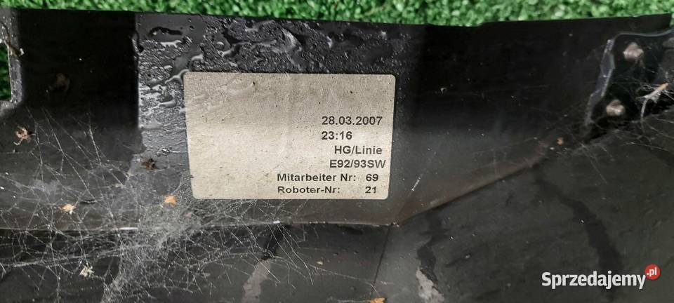 BŁOTNIK LEWY BMW 3 E92 E93 ORYGINAŁ NIEKLEJONY Międzychód