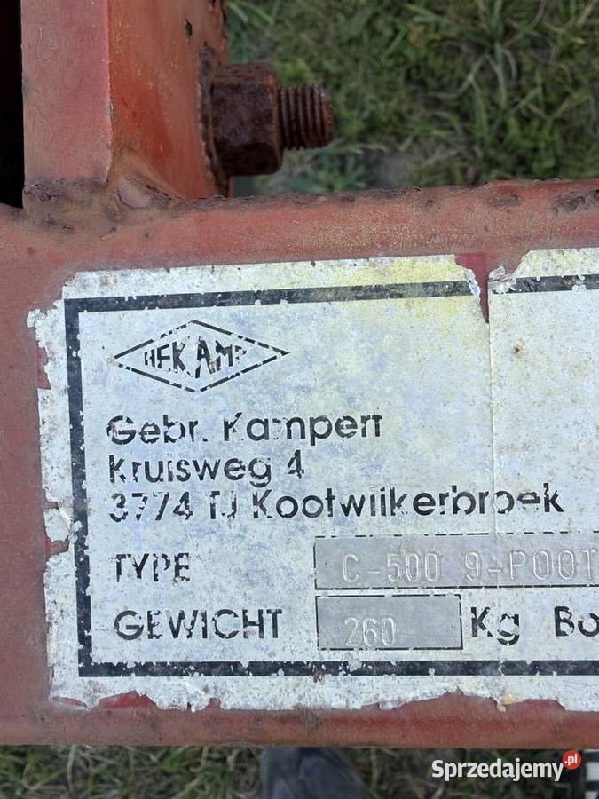 Bezorkowiec pług dłutowy głębosz Głębosze Unisław sprzedam
